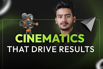 create cinematic commercial video for your business