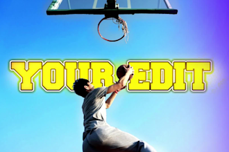 edit sports highlights into hype videos with music