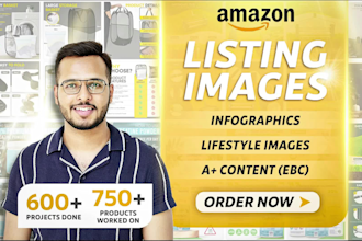 design amazon listing pictures and do photo editing of product images