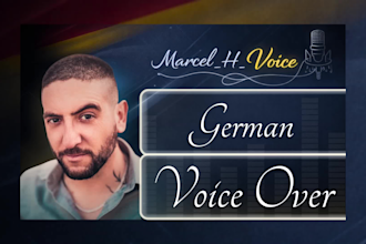 record a warm german voice over