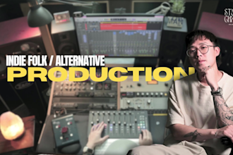 produce your indie or folk song with warmth and detail