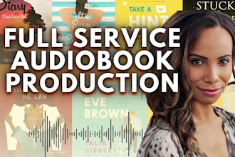 produce, record, edit and narrate your audiobook ready for acx and audible