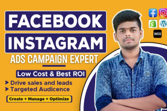 run facebook ads campaign instagram promotion fb advertising meta ads manager