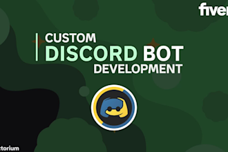 code a discord bot for you using python