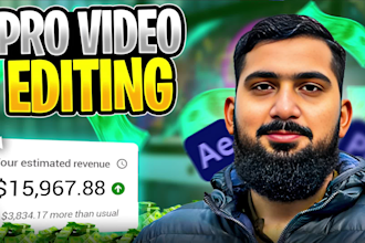 do professional video editing and motion graphics