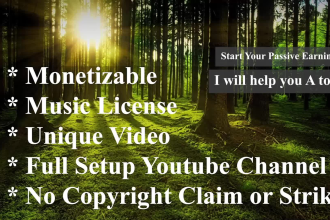 create youtube channel 50 relaxing meditation music videos