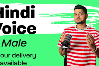 be your hindi voice over artist