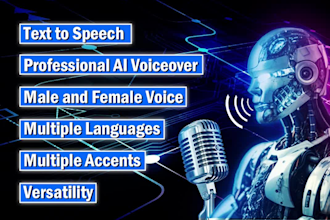 create high quality, natural ai voice overs for any project