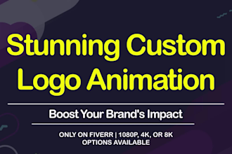 exclusive custom logo animation intro videos for creators and brands