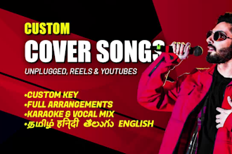 do custom indian instrumental for cover songs