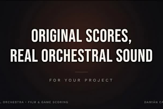 compose cinematic orchestral music for your film, game or trailer