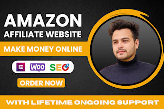 create autopilot amazon affiliate website to make money online