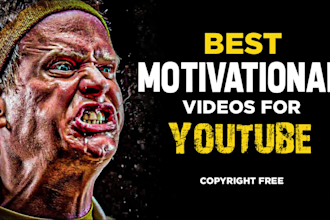 create unique motivational videos for your youtube channel