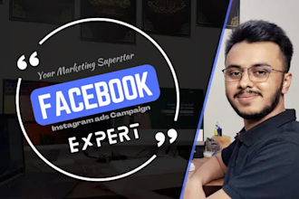 run facebook and instagram ads for ecommerce, dropshipping or lead generation