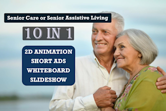 do senior care video or assisted living home caregiver video