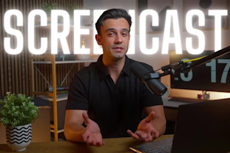 create a screencast vsl tutorial video for your software