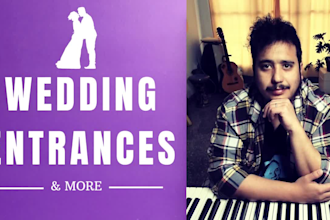 record the perfect piano for your wedding