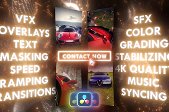 create cinematic car edits for tiktok, reels, and shorts