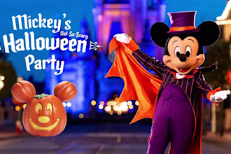 create a custom disney trip reveal video for halloween