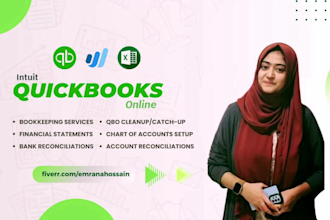 manage qbo bookkeeping, reporting, and reconciliation