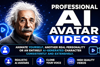 create realistic ai spokesperson videos ai ads ai avatar animation