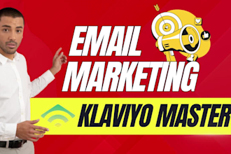 setup klaviyo ecommerce email marketing flows and campaigns