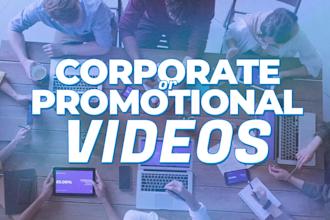 create a promotional or corporate video for your business