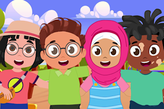 create awesome 2d kids animation