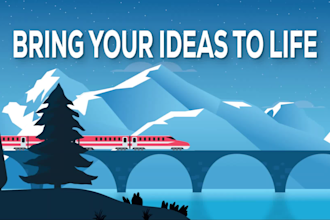 create a professional 2d logo animation