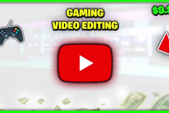 do youtube gaming video editing professionally