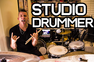 record professional live drums for your song