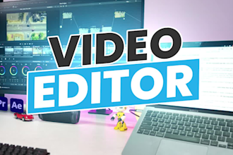 do professional video editing and motion graphics