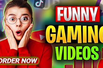 edit funny gaming video editing for youtube and twitch yt tiktok shorts