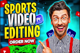 do sports video editing
