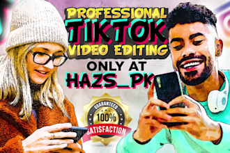 do trendy instagram reels and tiktok video editing