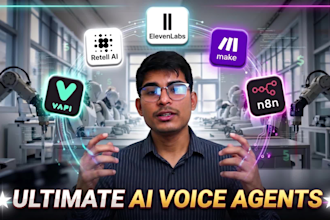 build ai voice calling agents with vapi, retell ai, elevenlabs, make com and n8n