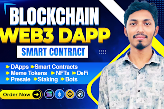 develop nft marketplace, nft minting dapp,nft staking dapp