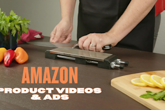 create a lifestyle 4k amazon or ecommerce product video