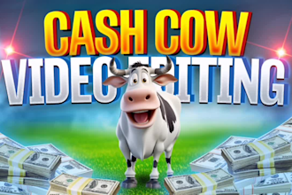 create best cash cow youtube videos or convert text to video