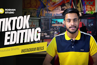 do video editing for instagram reels, youtube shorts and tik tok