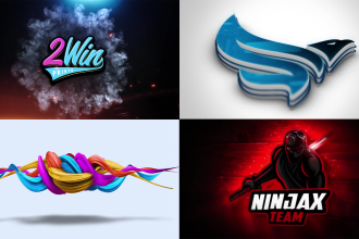 create glorious logo animation or youtube intro video