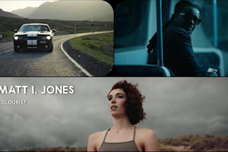 provide cinematic color grading and correction