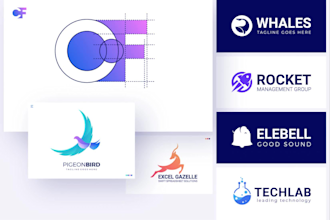 design a professional logo using golden ratio