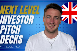 create an investor pitch deck for your startup business