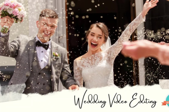 do cinematic wedding video editing and color grading professionally