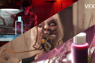 create complex 3d visual effects and composite them