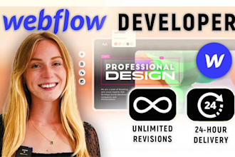 design, build or fix your professional webflow website