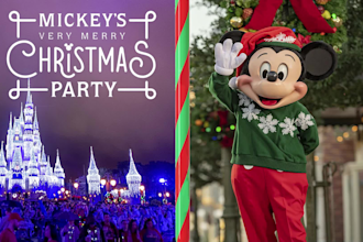 create a custom disney trip reveal video for christmas