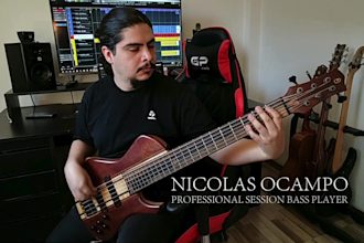 your pro session bass player