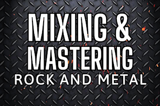 mix and master your metal, rock or pop punk song